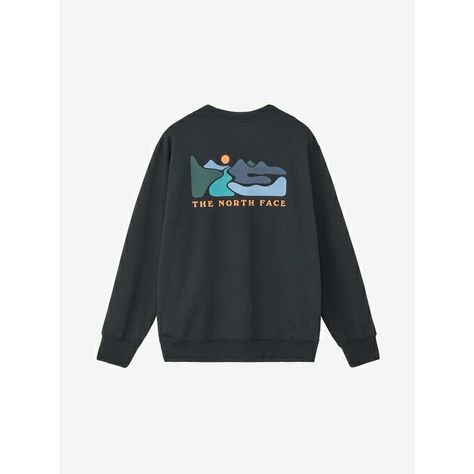 【2,000円OFFクーポン発行中】 ザ・ノース・フェイス THE NORTH FACE メンズ レディース トレッキング アウトドア ウェア トレーナー スウェット Graphic Sweat Crew NT62585 K 【2025FW】