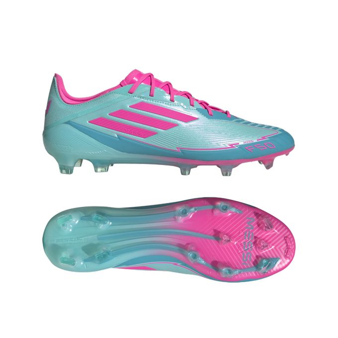 【お得なクーポン発行中】 アディダス adidas メンズ レディース サッカー シューズ スパイク 天然芝用 F50 ELITE FG MESSI NJF45 IH0927 【2025SS】