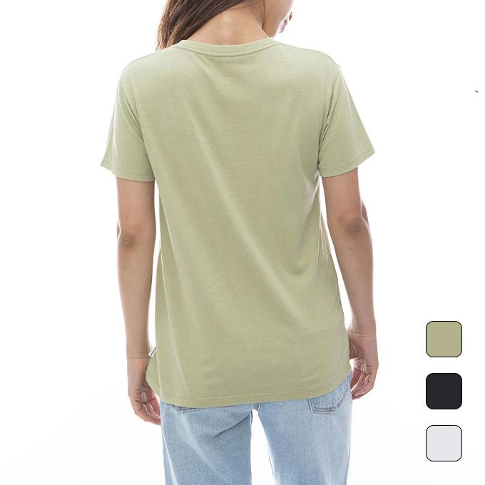 【2,000円OFFクーポン発行中】 ビラボン BILLABONG レディース カジュアル ウェア トップス 半袖 Tシャツ ONE POINT ARCH LOGO TEE Tシャツ BE013200