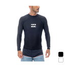 【お得なクーポン発行中】 ビラボン BILLABONG メンズ マリン サーフ ウェア トップス ラッシュガード ロングスリーブ HI NECK LS BF011851 【2025SS】