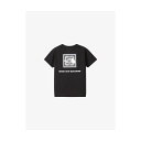 【2,000円OFFクーポン発行中】 ザ・ノース・フェイス THE NORTH FACE ジュニア キッズ トレッキング アウトドア ウェア Tシャツ 半袖 S/S BANDANA SQ T NTJ32546 K 【2025SS】