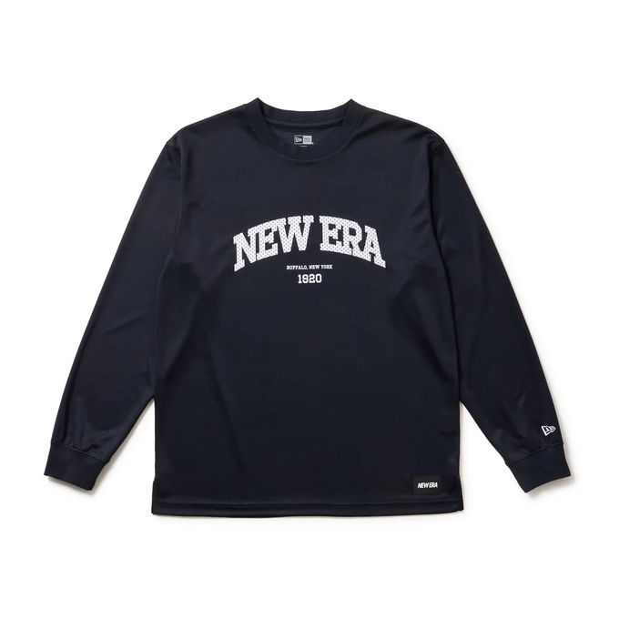 【2,000円OFFクーポン発行中】ニューエラ NEW ERA メンズ レディース バスケットボール ウェア トップス Tシャツ 長袖 PAB LS OS TC TEE COLLEGE LOGO NVY 14674777 ネイビー 【2025FW】