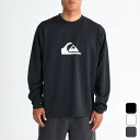 【お得なクーポン発行中】 クイックシルバー QUIKSILVER メンズ マリン サーフ ウエア 長袖 ラッシュガード COMP LOGO LS QLY251016 【2025SS】