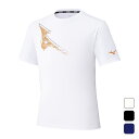 【お得なクーポン発行中】 ミズノ MIZUNO メンズ レディース テニス ウエア 半袖 Tシャツ プラクティスシャツ 62JAC046 【2025SS】
