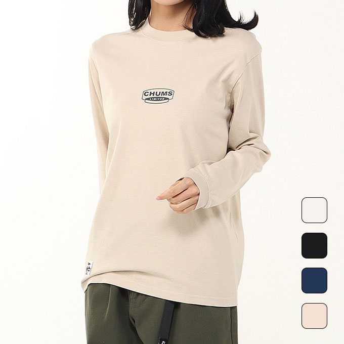 【2,000円OFFクーポン発行中】 チャムス CHUMS メンズ レディース アウトドア ウェア トップス 長袖 ロング Tシャツ ロンT Chums Limited Brushed L/S T-Shirt CH01-2660 【2025FW】