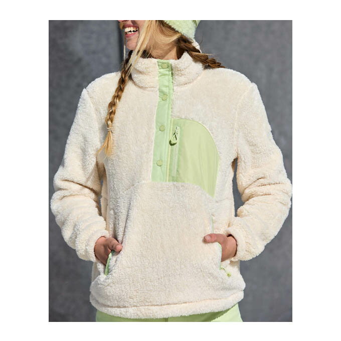 【旧モデルお買い得商品】 ロキシー ROXY レディース スキー スノーボード フリース ジャケット ALABAMA ERJFT04830 【24-25モデル】