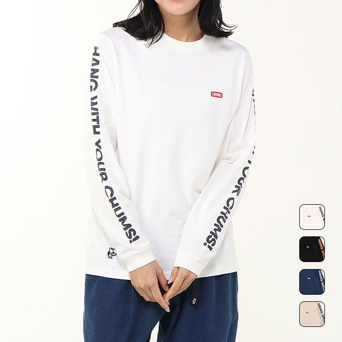 【2,000円OFFクーポン発行中】 チャムス CHUMS メンズ レディース アウトドア ウェア トップス 長袖 ロング Tシャツ ロンT HWYC Brushed L/S T-Shirt CH01-2669 【2025FW】