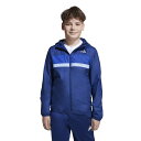アディダス adidas キッズ ジュニア スポーツ トレーニング ウェア アウター J TIBERIO ウィンドブレーカー JL7396 KKO87 【2025FW】