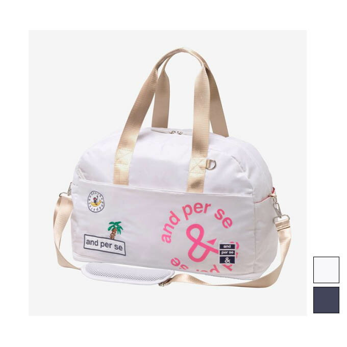 【2,000円OFFクーポン発行中】 アンパスィ and per se レディース ゴルフ 小物 アクセサリー ボストン..