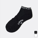 【2,000円OFFクーポン発行中】 キャロウェイ callaway メンズ ゴルフ アクセサリー 靴下 表パイルアンクルソックス C25193100 【2025SS】