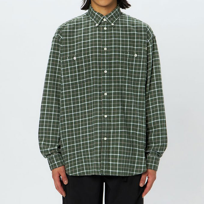 【2,000円OFFクーポン発行中】 ザ・ノース・フェイス THE NORTH FACE メンズ レディース アウトドア ウェア トップス 長袖 フルボタン ネ...