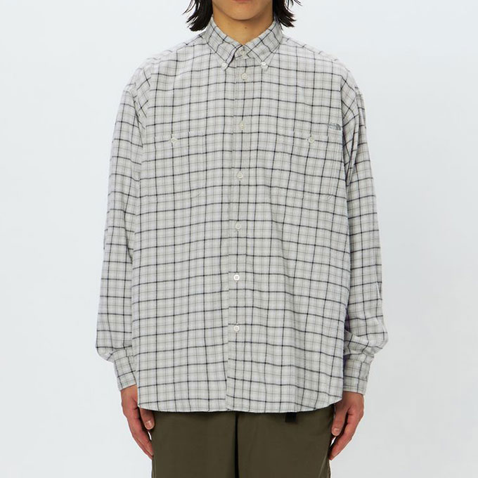 【2,000円OFFクーポン発行中】 ザ・ノース・フェイス THE NORTH FACE メンズ レディース アウトドア ウェア トップス 長袖 フルボタン ネ...