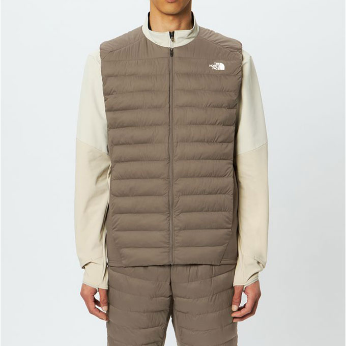 受注後4営業日以内に発送（土日祝除く） 【2,000円OFFクーポン発行中】ザ・ノース・フェイス THE NORTH FACE メンズ アウトドア ランニング ウェア アウター 袖なし スリーブレス フルジップ ダウン ベスト Red Run Vest NY82577 T