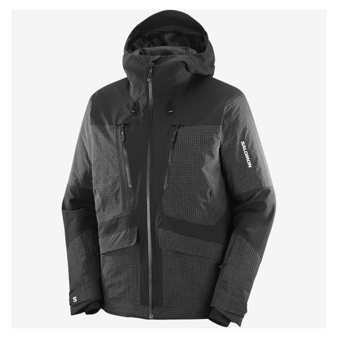 【2,000円OFFクーポン発行中】 サロモン SALOMON メンズ スキー ウェア ジャケット SPARK JACKET M LC2614800 【25-26モデル】
