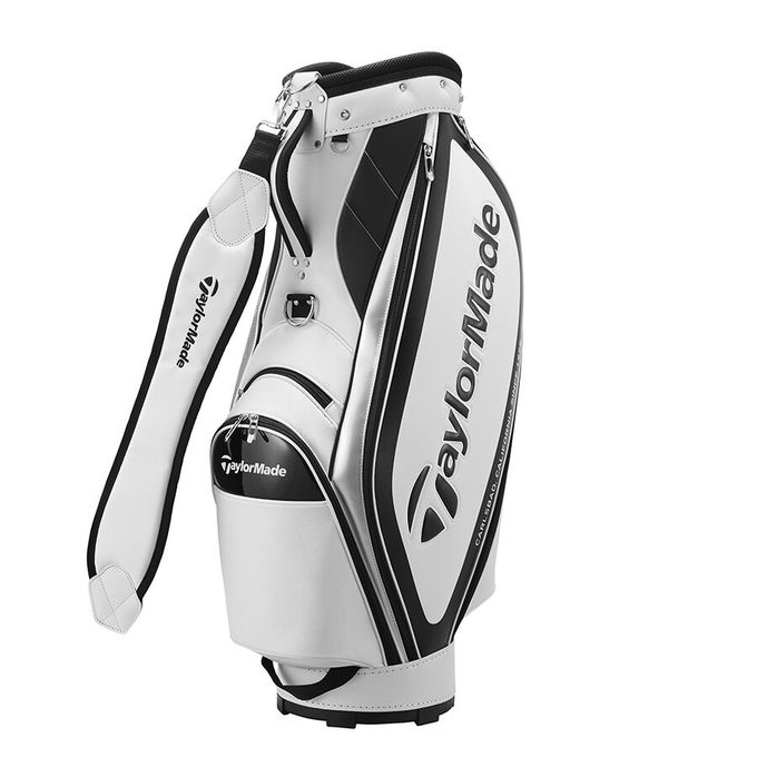 【2,000円OFFクーポン発行中】 テーラーメイド TaylorMade Golf ゴルフ キャディーバッグ トゥルーライト キャディバッグ UN067 U21994 ホワイト/ブラック 【2025FW】