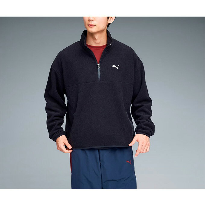 【2,000円OFFクーポン発行中】 プーマ PUMA メンズ スポーツ カジュアル ウェア ハーフジップ オータム フリース トップス 裏起毛 690142 【2025FW】