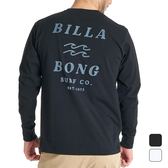 【2,000円OFFクーポン発行中】 ビラボン BILLABONG メンズ カジュアル ウェア トップス 長袖 Tシャツ ONE TIME BF012050 【2025FW】