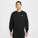 ナイキ NIKE メンズ スポーツ カジュアル ウェア トップス 長袖 トレーナー ナイキ クラブ BB クルー L/S トップ FN3887 010 【2025FW】