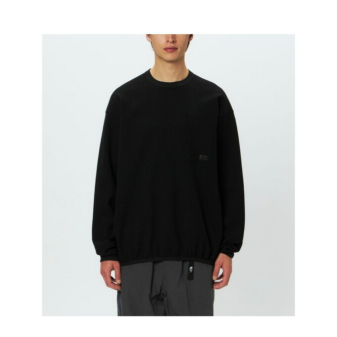 【2,000円OFFクーポン発行中】 ザ・ノース・フェイス THE NORTH FACE メンズ レディース トレッキング アウトドア ウェア トレーナー Enride Waffle Crew NT62560 K 【2025FW】