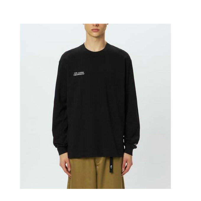 楽天SPOPIA NET SHOP【2,000円OFFクーポン発行中】 ザ・ノース・フェイス THE NORTH FACE メンズ レディース トレッキング アウトドア ウェア スウェット トレーナー L/S FINE ALPINE Tee NT82537 K 【2025FW】