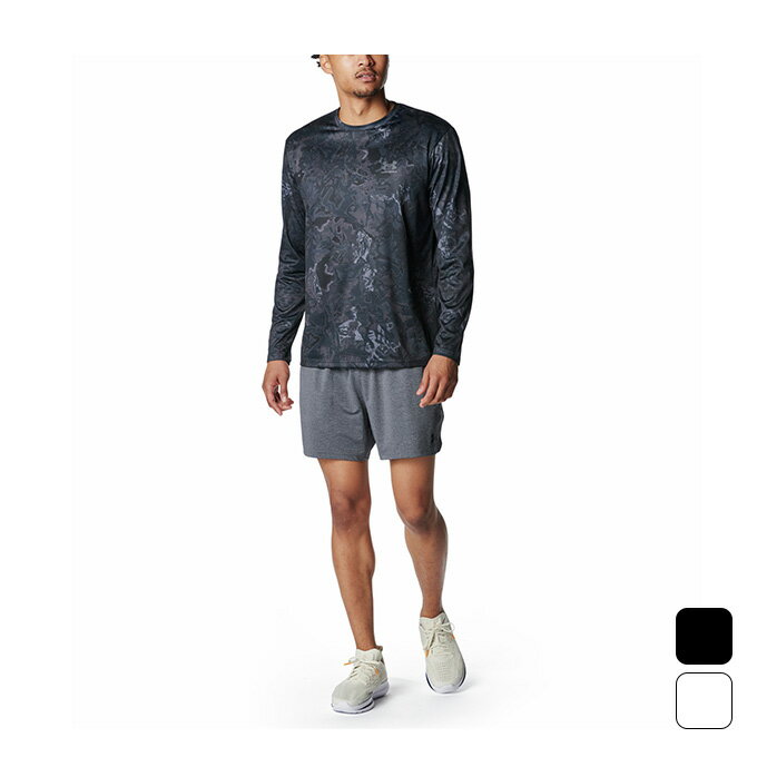 【2,000円OFFクーポン発行中】 アンダーアーマー UNDER ARMOR メンズ スポーツ トレーニング ウェア トップス ロングスリーブ Tシャツ UA TECH LS Printed 6007731 【2025FW】