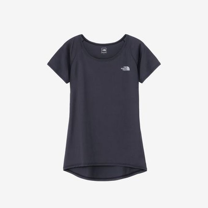 【2,000円OFFクーポン発行中】 ザ・ノース・フェイス THE NORTH FACE レディース アウトドア ウェア トップス Tシャツ S/S DRY Crew NUW62402 K 【2025SS】