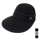 【2,000円OFFクーポン発行中】 ルコック le coq sportif レディース スポーツ アクセサリー サンバイザー 2WAYバイザー LT5SCP50L 【2025SS】