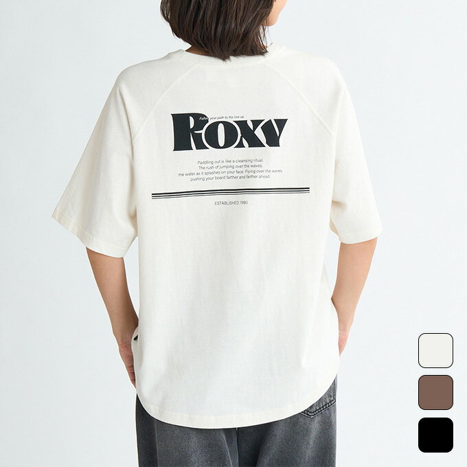 楽天SPOPIA NET SHOP【お得なクーポン発行中】 ロキシー ROXY レディース カジュアルウエア トップス 半袖 Tシャツ FOLLOW THE PATH TEE RST251605Y 【2025SS】