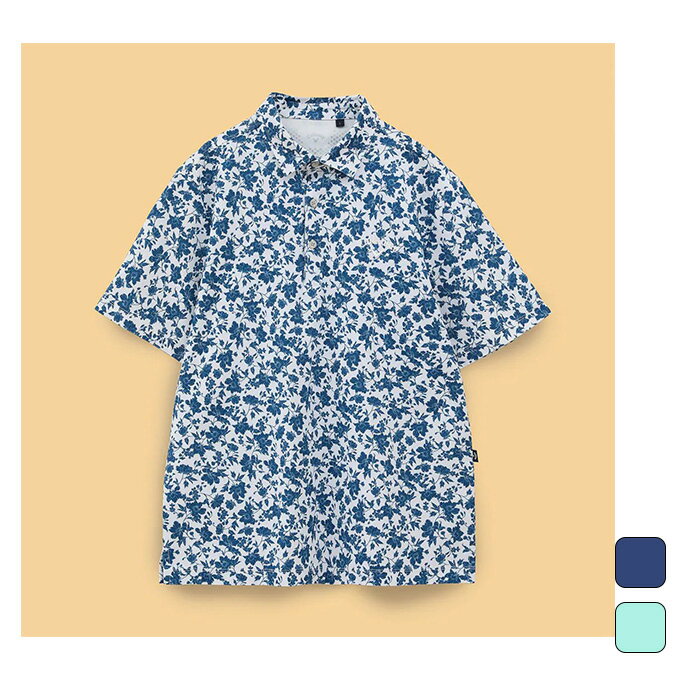 【2,000円OFFクーポン発行中】 キャロウェイ callaway メンズ ゴルフ ウェア トップス 半袖 フラワープリントカノコシャツ C25134112 【2025SS】