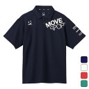 ムーブスポーツ MOVESPORT メンズ トレーニング ウエア トップス 半袖 ポロシャツ SUNSCREEN 鬼鹿の子 ポロシャツ ST5SHS03M 【2...