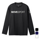 【2,000円OFFクーポン発行中】 ムーブスポーツ MOVESPORT メンズ トレーニング ウエア トップス 長袖 Tシャツ ロングスリーブシャツ ST5S...