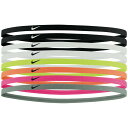 【お得なクーポン発行中】 ナイキ NIKE スポーツ アクセサリー 小物 スキニー ヘッドバンド 8本パック BN2070-909 【2023SS】