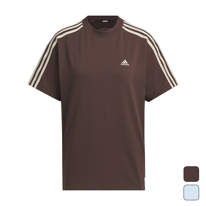 アディダス adidas レディース スポーツ ウエア トップス 半袖 Tシャツ W ESS+ 3S Tシャツ KVF79 【2024FW】のサムネイル