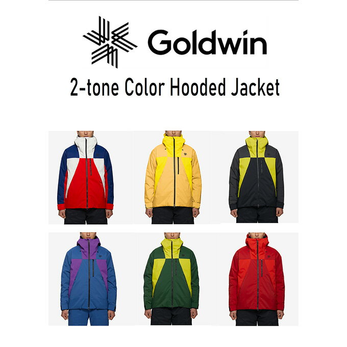 【クーポン発行中】 ゴールドウィン GOLDWIN メンズ スキーウェア ジャケット 2-tone Color Hooded Jac..