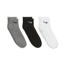 ナイキ NIKE メンズ レディース 靴下 ソックス ナイキ 3P エブリデイ クッション クウォーター ソックス SX7667 【2022SS】 3