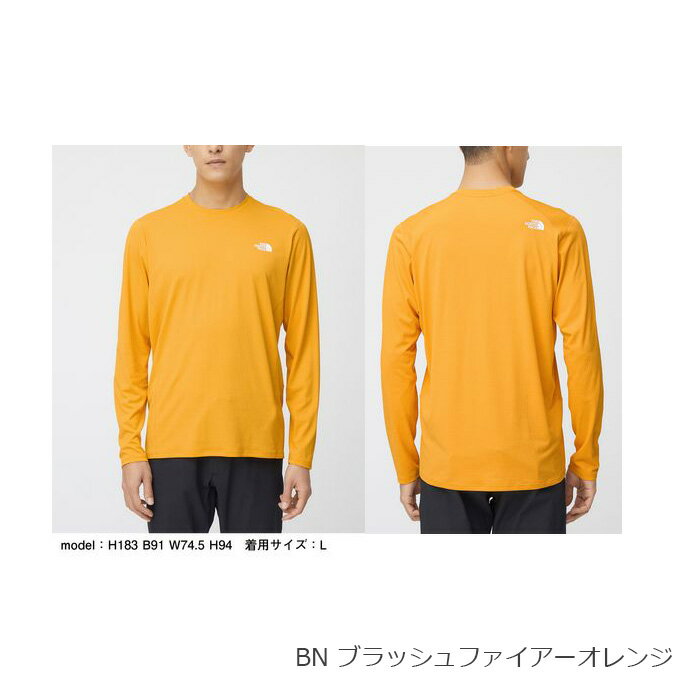 【クーポン発行中】ザ・ノースフェイス THE NORTH FACE メンズ アウトドア ウェア トップス シャツ 長袖 L/S FLASHDRY 3D Crew NT12203 【2022SS】