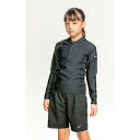 【お得なクーポン発行中】 ナイキ NIKE ジュニア 水泳 水着 スイムウエアナイキ SS24 UNISEX ロングスリーブ セットアップ 1991093 00...