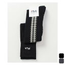 【2,000円OFFクーポン発行中】 フィラ ゴルフ FILA GOLF レディース ゴルフ アクセサリー 靴下 抗菌消臭 千鳥柄 ヒートニーハイソックス 793930 【2023FW】