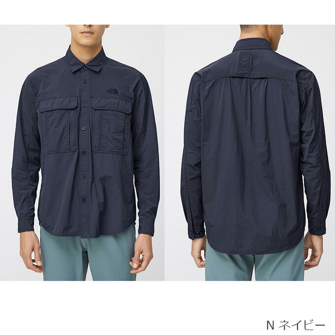 【クーポン発行中】ザ・ノースフェイス THE NORTH FACE メンズ ウェア トップス シャツ 長袖 L/S Clad Shirt NR12202 【2022SS】