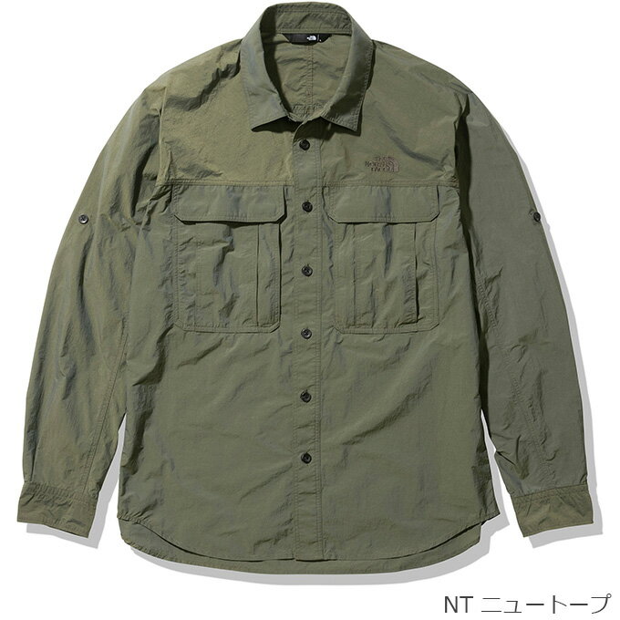 【クーポン発行中】ザ・ノースフェイス THE NORTH FACE メンズ ウェア トップス シャツ 長袖 L/S Clad Shirt NR12202 【2022SS】