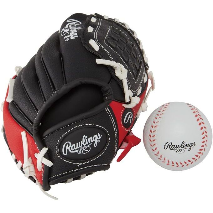 【2,000円OFFクーポン発行中】ローリングス rawlings ジュニア 野球 キャッチボール グローブ 9インチ トレーニングボール付き PL91SB-12/0 【2025FW】