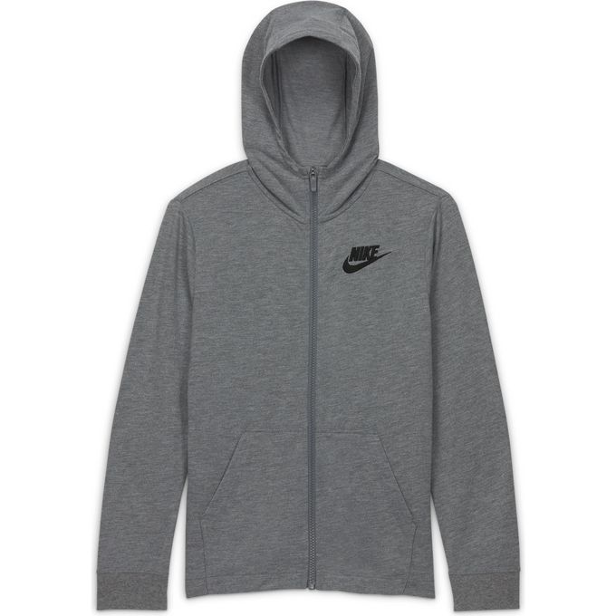 ナイキ NIKE ジュニア ボーイズ トレーニング フーディー トップス 長袖 ナイキ YTH NSW L/S ジャージ フルジップ フーディ DA0801-091 【2021FW】