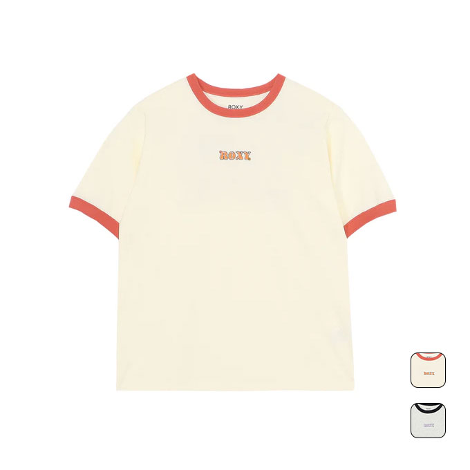 楽天SPOPIA NET SHOP【お得なクーポン発行中】 ロキシー ROXY レディース トップス カジュアル ウェア 半袖 Tシャツ SMILE BONITA ワッフル素材 RST242648T 【2025SS】