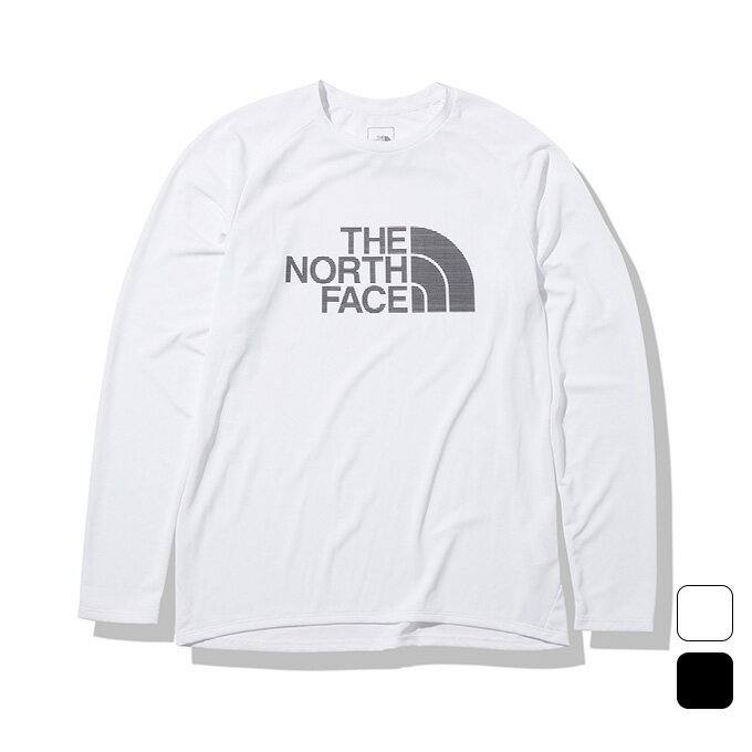 【クーポン発行中】ザ・ノースフェイス THE NORTH FACE メンズ ランニング ウェア トップス 長袖 Tシャツ ロングスリーブGTDロゴクルー NT12277 【2022SS】