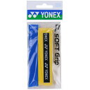 【お得なクーポン発行中】 ヨネックス YONEX テニス ソフトテニス バドミントン アクセサリ ウェットスーパーソフトグリップ AC136 004 イエロー