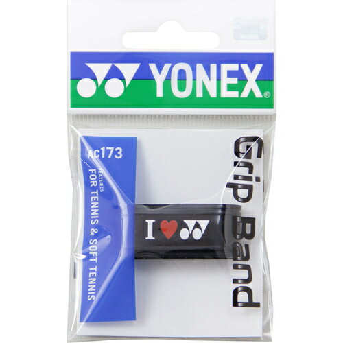 グリップテープ ヨネックス YONEX テニス ソフトテニス アクセサリ グリップバンド AC173 007 ブラック