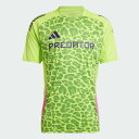 アディダス adidas メンズ サッカー ウエア トップス Tシャツ 半袖 プレデター トレーニングジャージー JTS92 【2024SS】