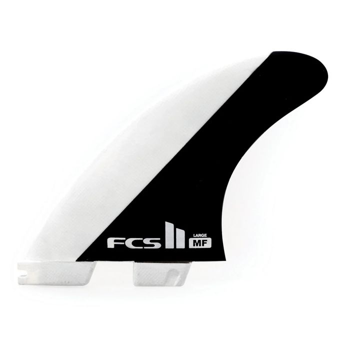【お得なクーポン発行中】 エフシーエス FCS サーフィン フィン FCS II MF PC Black/White Medium Tri Retail Fin...