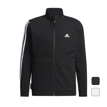 【クーポン発行中】アディダス adidas メンズ ゴルフウェア ジャージ プライムブルー スリーストライプス 長袖ストレッチトラックジャケット BO223 【2021FW】