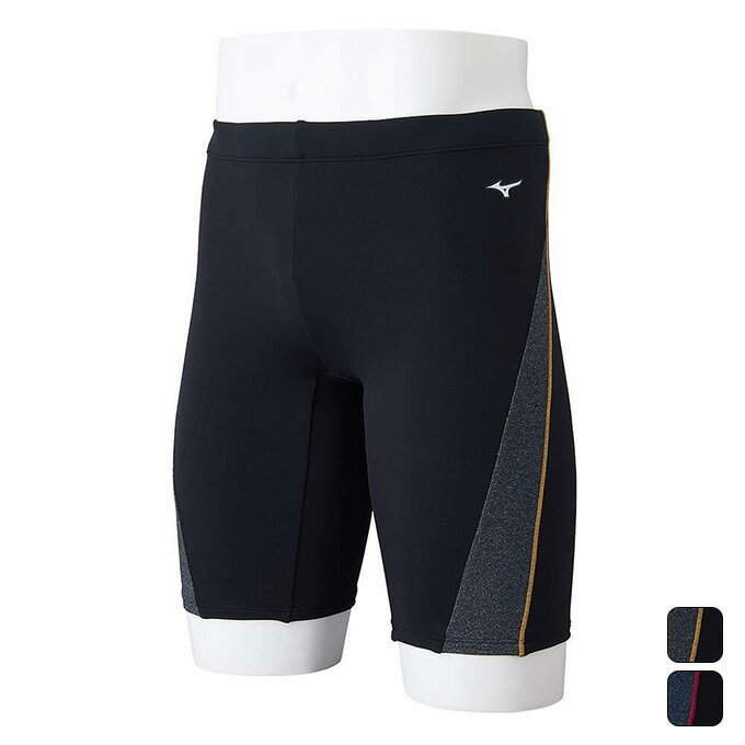 【お得なクーポン発行中】 ミズノ MIZUNO メンズ 水泳 水着 スイムウェア アクアフィットネス用ハーフスパッツ(立体カップ付) N2JBA605 【2024FW】